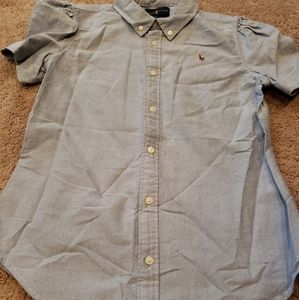 Ralph lauren polo girls dress shirt size 16